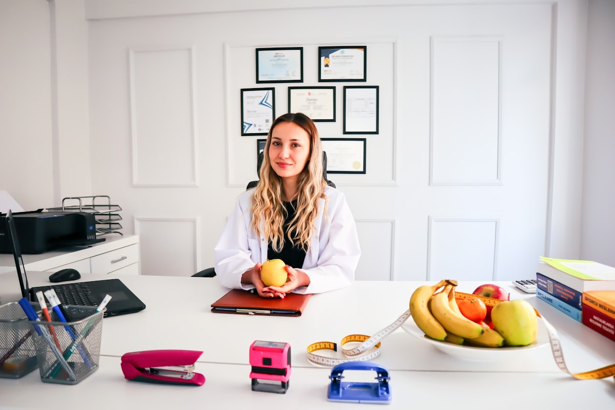 Nutrition consultation with expert